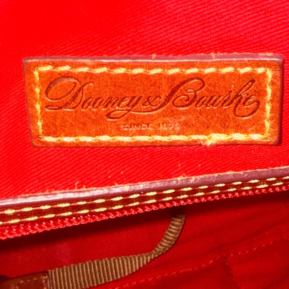 Dooney & Bourke NY Yankees Satchel Crossbody Bag – Blue & Brown - Picture 6 of 6